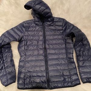 Adidas puffer jacket - worm once.